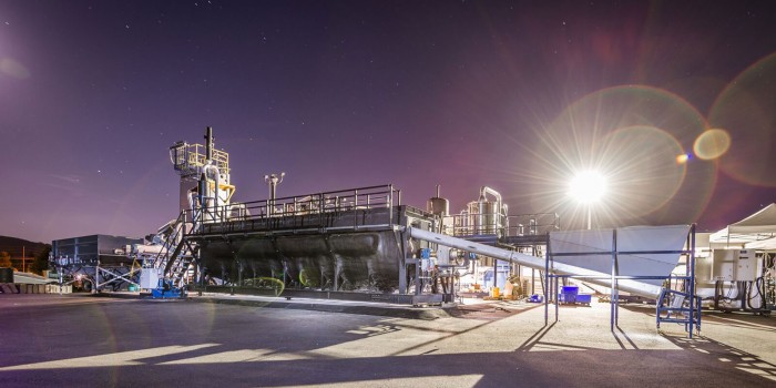 The Omni Processor turns human waste into drinkable water. The Omni Processor turns human waste into drinkable water.
