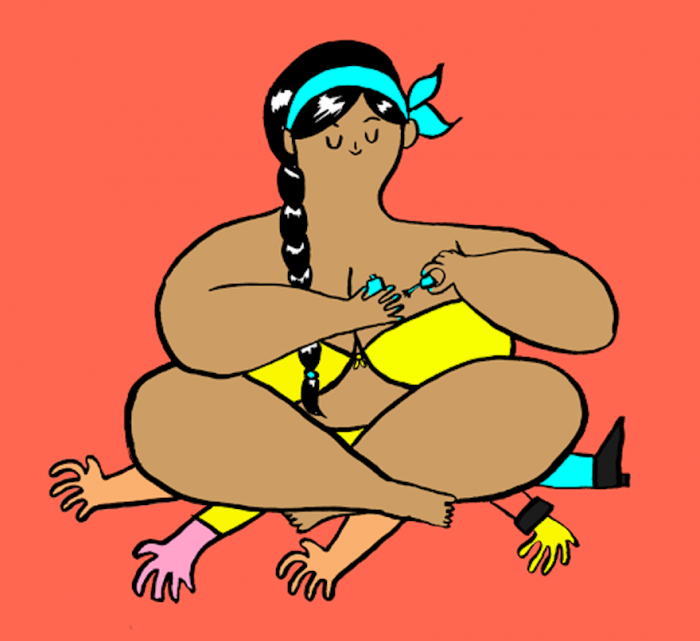 Cecile Dormeau's illustrations play with body image Cecile Dormeau's illustrations play with body image