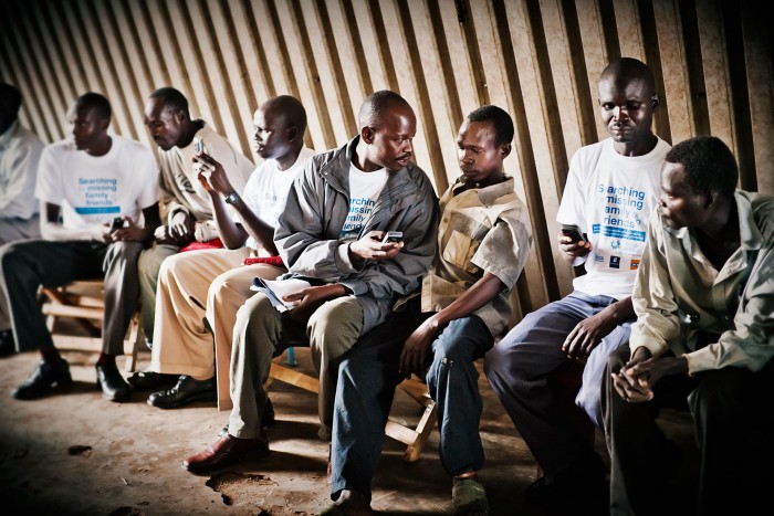 Refunite is a free platform with an anonymous database of more than 405,000 users and an estimated 1 500 family reunions. Image: Shamil Tanna/refunite.org Refunite is a free platform with an anonymous database of more than 405,000 users and an estimated 1 500 family reunions.