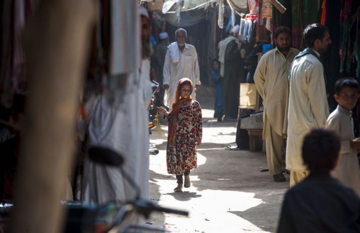 The bustling market place is the centre of the community in the Kot Chandana refugee village. Image: UNHCR Photo galleries The bustling market place is the centre of the community in the Kot Chandana refugee village. Image: UNHCR Photo galleries