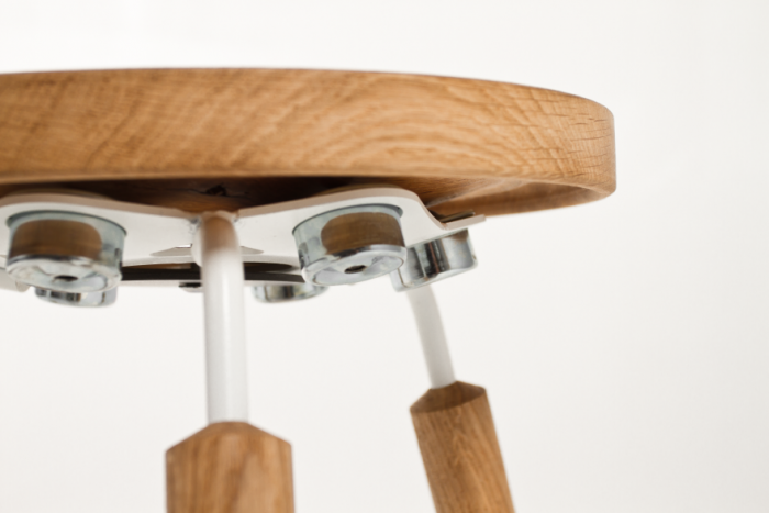 Float is a sustainable stool that is designed to promote healthy sitting, designed by students in Dresden