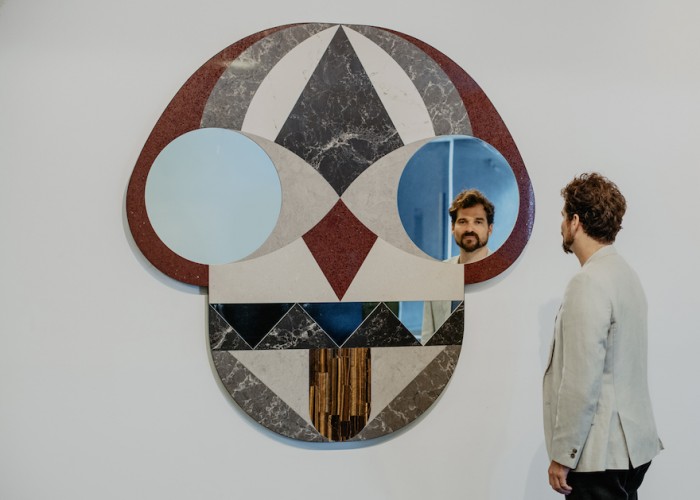 Jaime Hayon Face Mirror, Funtastico at Design Museum Holon