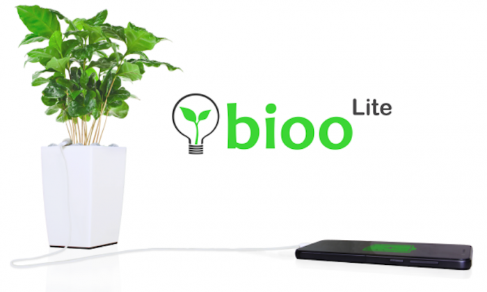 Bioo plant is the greenest way to recharge your device