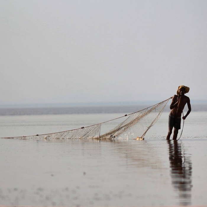 An image from Tadesse's fishermen series 