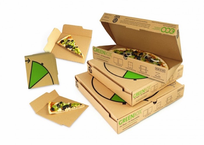 GreenBox pizza box GreenBox