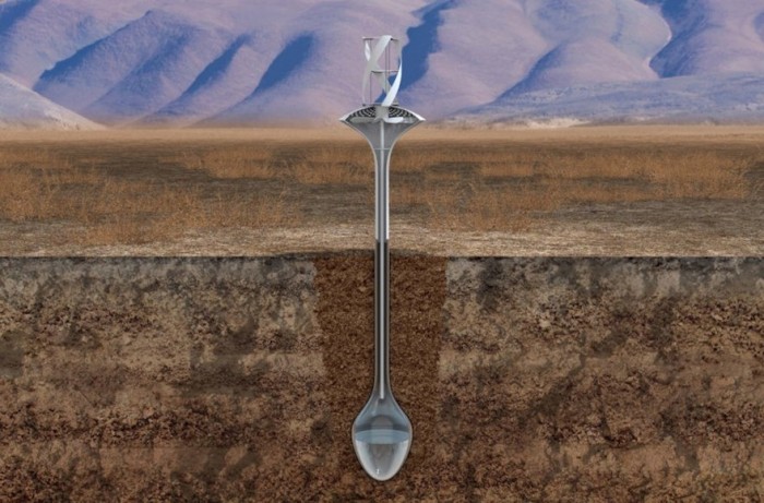 A device that produces water from thin air WaterSeer device
