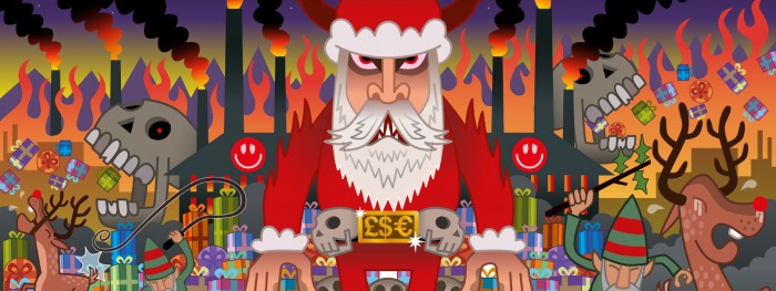 Santa Exposed by Pete Fowler Santa Exposed by Pete Fowler