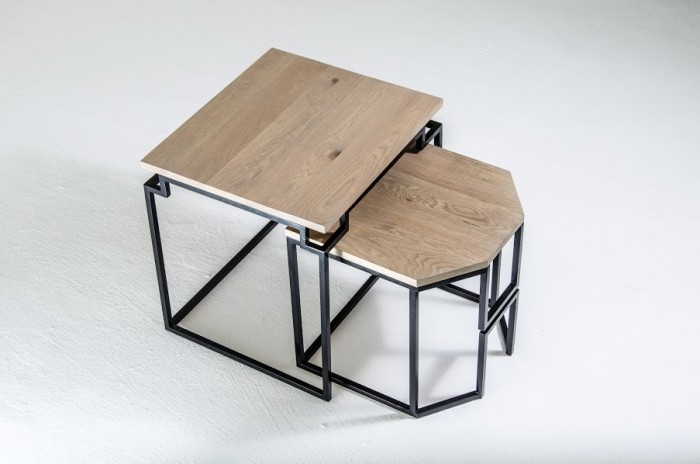 Ndalo nesting table by Siyanda Mbele