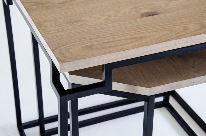 Ndalo nesting table by Siyanda Mbele 