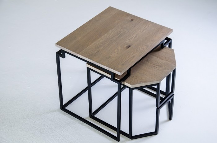 Ndalo nesting table by Siyanda Mbele