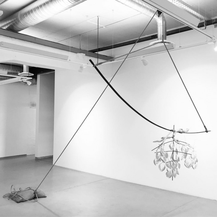 "Still-life with three suspended bodies" by Martin Wilson & Kyu Sang Lee. "Still-life with three suspended bodies" by Martin Wilson & Kyu Sang Lee.