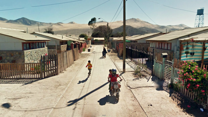 Agorapobic street view portrait
