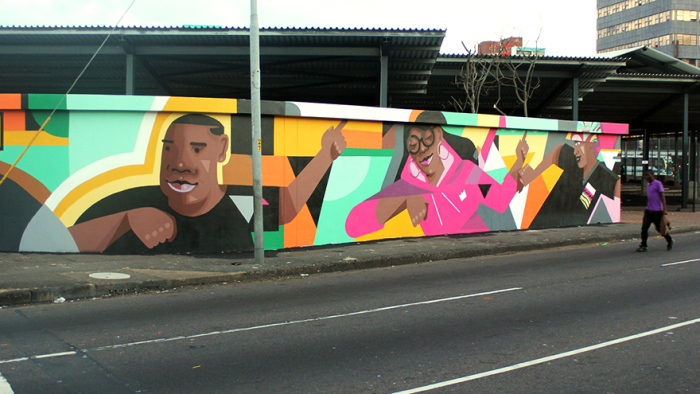 The Taxi Dance Mural