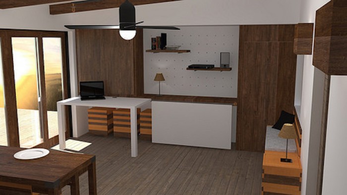 Water-effecient home designed by students from the University of California