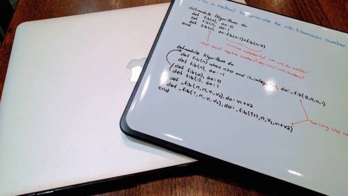 Sketchcase on laptop