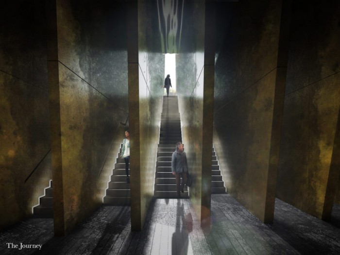 David Adjaye, and Ron Arad's submission for the National Holocaust Memorial and Learning Centre.