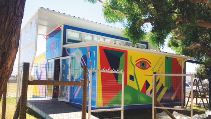 The Shout Library in Eisleben Road Primary, Mitchell’s Plain.