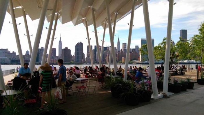 A park in Hunter's Point South. Pic by Steve Freihon.