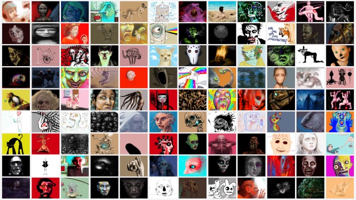 Creeps and Weirdos Blockchain Gallery