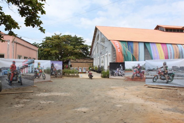 N'gola Festival exhibition were held at the CACAU arts space