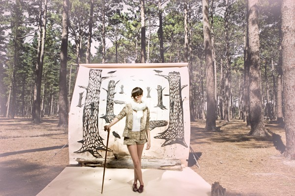 Photo: Brett Rubin. Fashion designer: Petro Nieuwoudt. Illustrator: Justin Poulter. Make-up: Khandiz. Model: Christie at My Friend Ned.