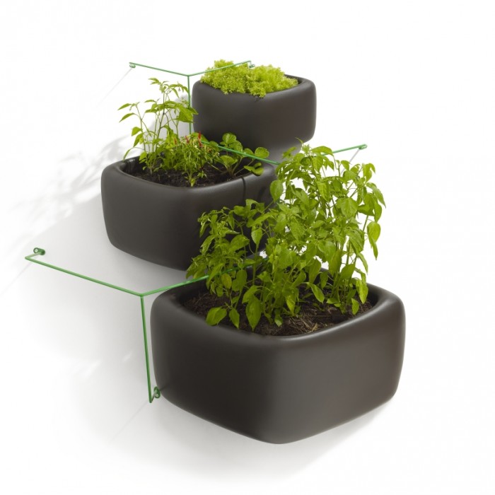 Wallflower vertical garden system Haldane Martin: Wallflower vertical garden system