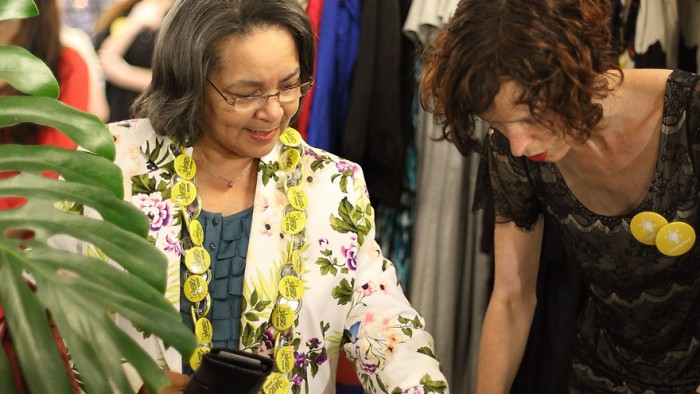 Cape Town Mayor Patricia de Lille at Design Indaba Expo