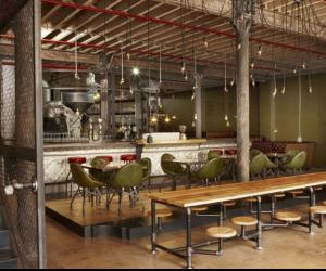 Steampunk inspired interior by Haldane Martin