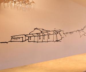 Mural for Neil Ellis Wines by Lorenzo Nassimbeni. 