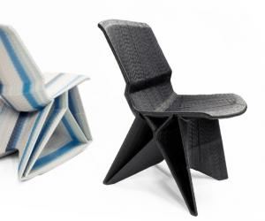 Endless chairs by Dirk vander Kooij. 