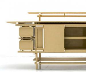 Gerrit Rietveld Buffet in Lego. 