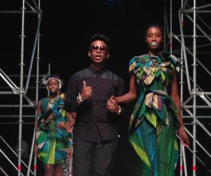 David Tlale at Design Indaba Expo 2014. 