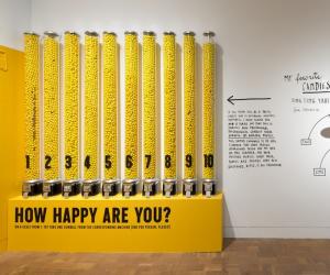 The Happy Show by Stefan Sagmeister. 
