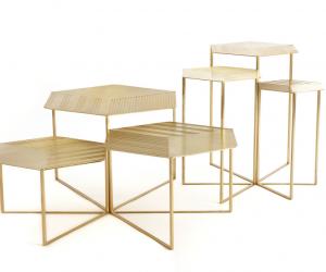 “Hex Coffee & Side Tables” by Haldane Martin
