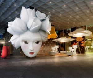 Quasar Residence interior by Marcel Wanders. 