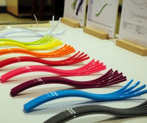 Splay salad servers by Snapp Design. 