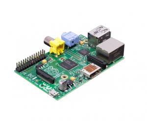 Raspberry Pi by Eben Upton. 