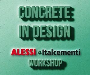"Concrete in Design" competition by Alessi. 