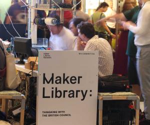 The Maker Library at Design Indaba Expo 2014. 