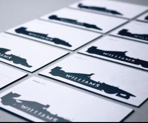 Williams Formula One branding by Hat-trick. 