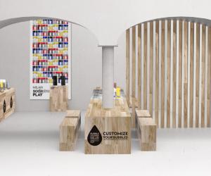 Bubble Lounge by Yves Béhar for SodaStream. 