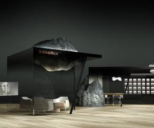 Mathieu Lehanneur's lounge design for Audemars Piguet. 