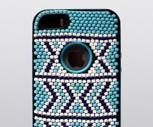 Xhosa-inspired beadwork iPhone case by Vukile Batyi and Laduma Ngxokolo.