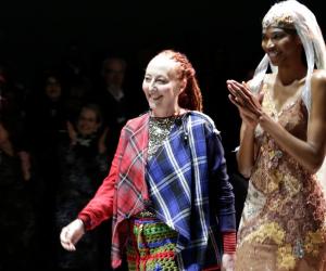 Marianne Fassler on the ramp at Mercedes-Benz Fashion Week Cape Town. Image: SDR Photo.