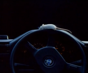 Keith Rose's famous BMW ad featuring a mouse. 