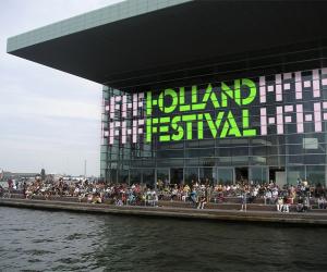 Holland Festival font and identity by Thonik.