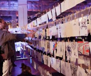 Night of a 1000 Drawings.