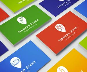 Tshwane Green Project logo and identity system designed by K&i Design Studio. 
