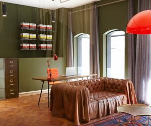 Haldane Martin designs the interior for Striped Horse offices. 