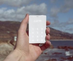 The Lightphone is a cell phone designed to be used as little as possible.